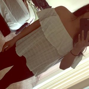 White off the shoulder blouse